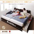 画像2: BOX収納・布団が干せるすのこが選べる国産連結ベッド【Balder】バルデル (2)