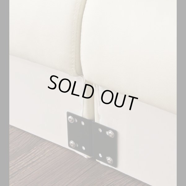 画像8: モダンデザインレザーフロアベッド【BASTOL】バストル　連結仕様 (8)