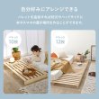 画像6: 耐荷重350kg！パイン材仕様頑丈パレットベッド【Hellin】 (6)