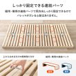 画像9: 耐荷重350kg！パイン材仕様頑丈パレットベッド【Hellin】 (9)