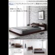 画像6: 使いやすさを改善した満足フロアベッド【Terence】 7色展開 (6)