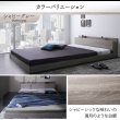 画像12: 使いやすさを改善した満足フロアベッド【Terence】 7色展開 (12)