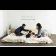画像4: 日本製ひのきすのこ仕様連結対応フロアベッド【彩芽】 畳とスノコが選べる (4)