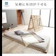 画像5: 通気性2倍の折りたたみ「みやび格子」すのこベッド　シングル【二つ折りタイプ】 (5)