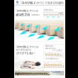 画像7: 通気性2倍の折りたたみ「みやび格子」すのこベッド　シングル【二つ折りタイプ】 (7)