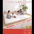 画像2: 敷布団対応連結フロアベッド【uranus】ウラノスフラット (2)