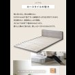 画像4: 連結できる角のないすのこフロアベッド【Roundia】ファミリー対応 (4)