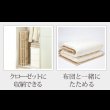 画像10: 通気性2倍で丸めて収納 「みやび格子」すのこベッド　シングル【ロールタイプ】 (10)