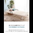 画像2: 桐すのこ仕様簡単折りたたみベッド【Marion】 (2)