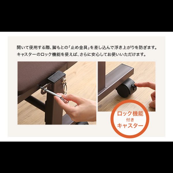 画像13: 高反発ウレタンで寝心地抜群！コンパクト折りたたみベッド【Herbert】 (13)