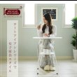 画像12: 一人暮らしの女性におすすめ！曲線がかわいい姫系アイアン家具　ダイニングテーブル (12)
