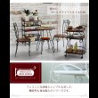 画像3: 一人暮らしの女性におすすめ！曲線がかわいい姫系アイアン家具　キッチンワゴン (3)