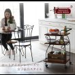 画像13: 一人暮らしの女性におすすめ！曲線がかわいい姫系アイアン家具　キッチンワゴン (13)