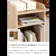 画像9: おしゃれで可愛い子供家具【Colleen】 マルチ収納付きランドセルラック (9)