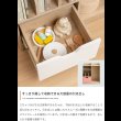 画像11: おしゃれで可愛い子供家具【Colleen】 マルチ収納付きランドセルラック (11)