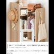 画像13: おしゃれで可愛い子供家具【Colleen】 マルチ収納付きランドセルラック (13)