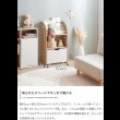画像4: おしゃれで可愛い子供家具【Colleen】 おもちゃ収納付きスリム絵本棚 (4)