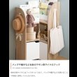 画像10: おしゃれで可愛い子供家具【Colleen】 おもちゃ収納付きスリム絵本棚 (10)