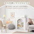 画像6: 大人可愛いマントルピース型の収納ラック 完成品 幅60／80cm (6)