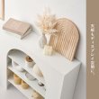画像9: 大人可愛いマントルピース型の収納ラック 完成品 幅60／80cm (9)