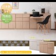 画像2: 大人気収納家具！完成品・日本製スクエアキャビネット 幅104　PCデスクタイプ (2)