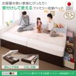 画像15: ガス圧式跳ね上げ＆BOX型引き出し収納連結ベッド【Valiente】バリエンテ ヘッドレス仕様 日本製 (15)