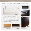 画像14: 高品質日本製ガス圧式収納ベッド【Melvin】棚付き お買い得価格シリーズ (14)