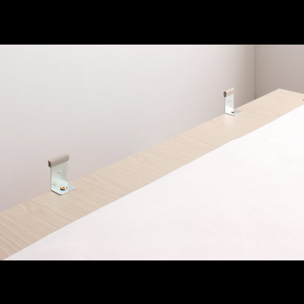 画像18: ヘッドレス仕様ガス圧式大容量収納ベッド【Stevia】ステビア (18)