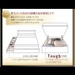 画像12: 頑丈ベッドシリーズ【Tough】タフ　日本製ガス圧式収納ベッド (12)