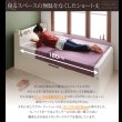 画像6: ショート丈ガス圧式跳ね上げ収納ベッド【Clory Short】クローリーショート日本製 (6)