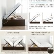 画像5: ヘッドレス仕様国産ガス圧式大容量収納ベッド【Benoit】　お買い得モデル (5)