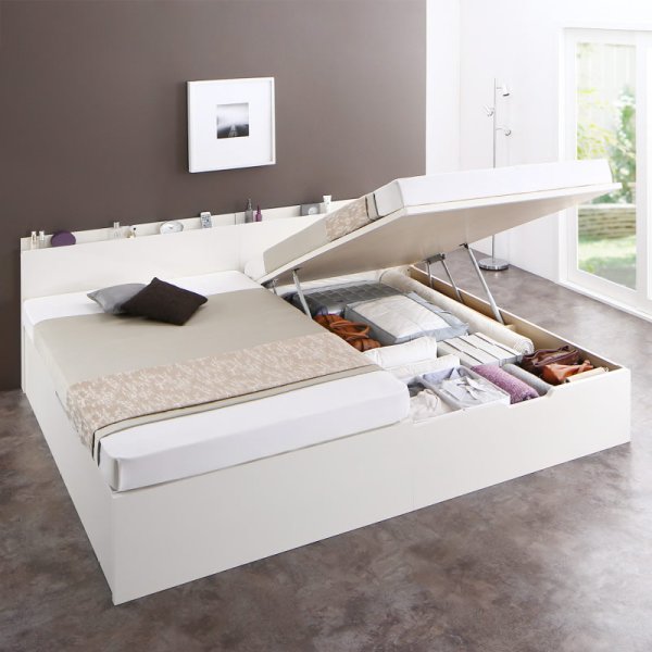 画像4: 国産ガス圧式収納ベッド【Amaryllis】アマリリス 人気NO1！ (4)