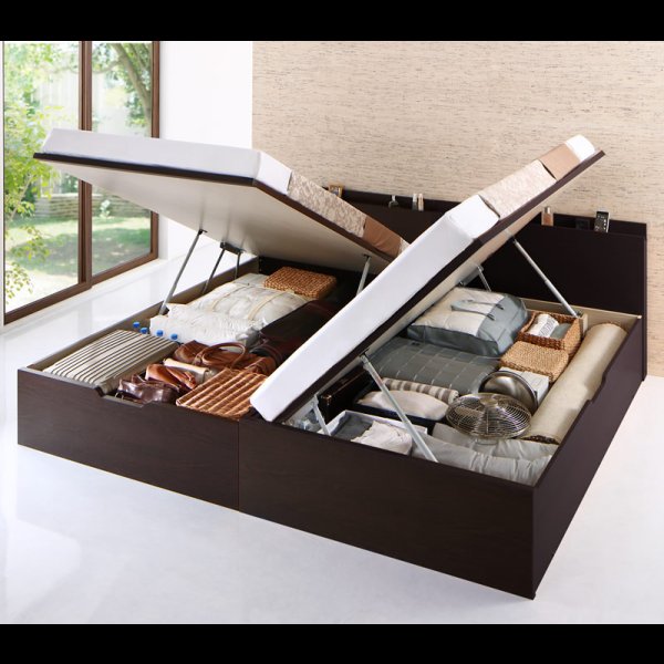 画像10: 国産ガス圧式収納ベッド【Amaryllis】アマリリス 人気NO1！ (10)