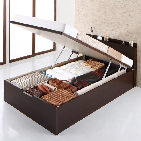 画像12: 国産ガス圧式収納ベッド【Amaryllis】アマリリス 人気NO1！ (12)