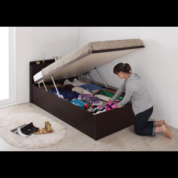 画像13: 国産ガス圧式収納ベッド【Amaryllis】アマリリス 人気NO1！ (13)