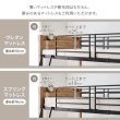 画像9: 天然木を組み合わせたハイガード付きロフトベッド【Dieter】ロータイプ (9)