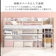 画像10: サイド棚付きおしゃれなシステムベッド【Selina-t】3点セット (10)