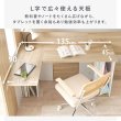 画像7: デスク一体型システムロフトベッド【Selina-h】 (7)