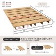 画像19: 余白を楽しむステージデザインベッド｜頑丈すのこ・ロータイプ・ヘッドレス【Cirillo】 (19)