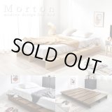 画像: 余白で魅せる！ヘッドレス仕様ステージデザインベッド【Morton】