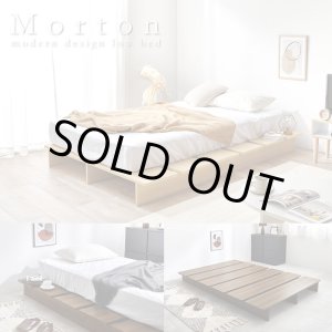 画像: 余白で魅せる！ヘッドレス仕様ステージデザインベッド【Morton】