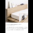 画像6: ステージデザイン対応ヘッドボード付き幅広すのこベッド【Gerda】 (6)
