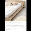 画像4: ショート丈ステージデザイン対応幅広すのこベッド【Gerda】 ヘッドボード付き (4)