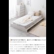 画像3: ショート丈ステージデザイン対応幅広すのこベッド【Gerda】 ヘッドレス (3)