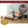 画像13: 傾斜デザイン採用！すのこ仕様日本製ローベッド【Palm-b】 (13)
