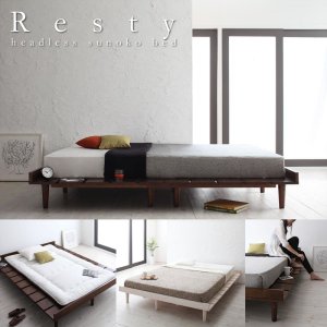 画像: デザインすのこベッド【Resty】リスティー　専用オプション脚