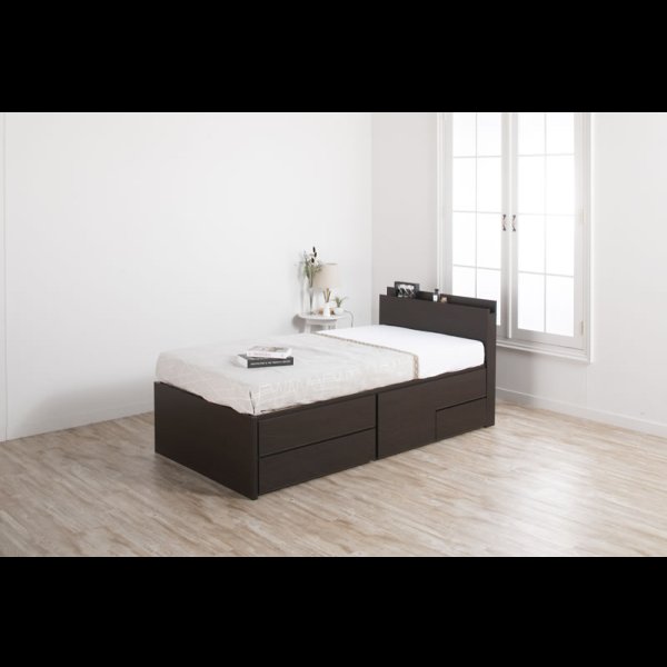 画像5: 引き出しタイプが選べるショート丈チェストベッド【Varier-s】日本製 スマート棚付き (5)