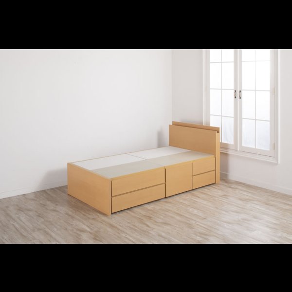 画像8: 引き出しタイプが選べるショート丈チェストベッド【Varier-s】日本製 スマート棚付き (8)