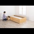 画像12: 引き出しタイプが選べるショート丈チェストベッド【Varier-s】日本製 ヘッドレス (12)