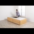 画像14: 引き出しタイプが選べるショート丈チェストベッド【Varier-s】日本製 ヘッドレス (14)